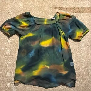 Beautiful Handmade Silk Blouse
